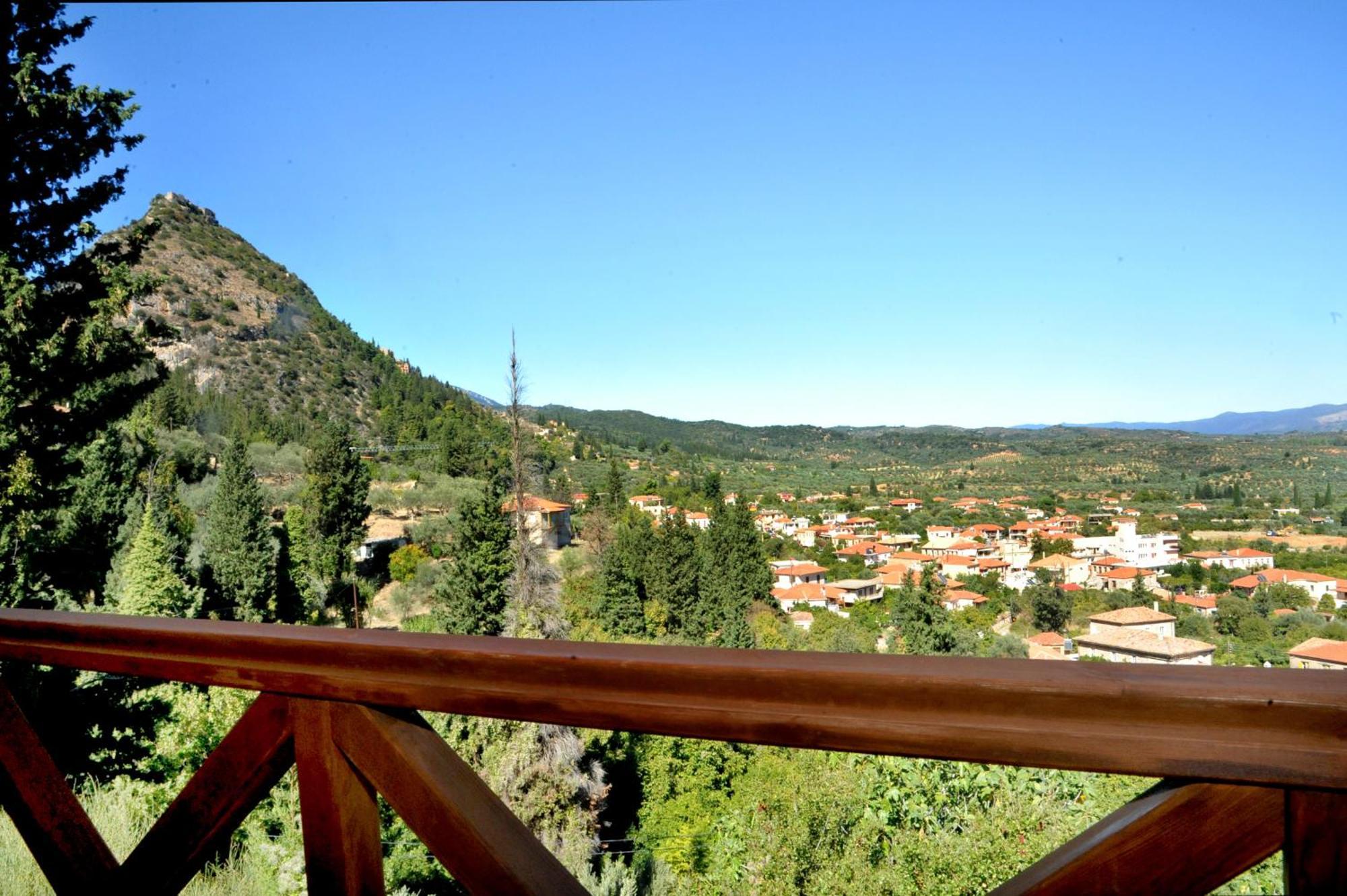 Aesthetic Delight - Stone Villa In Mystras Eksteriør billede